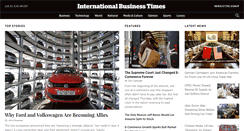 Desktop Screenshot of ibtimes.com