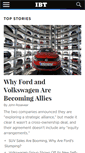 Mobile Screenshot of ibtimes.com